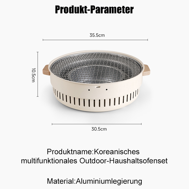 Multifunktions-Ofen für den Außenbereich