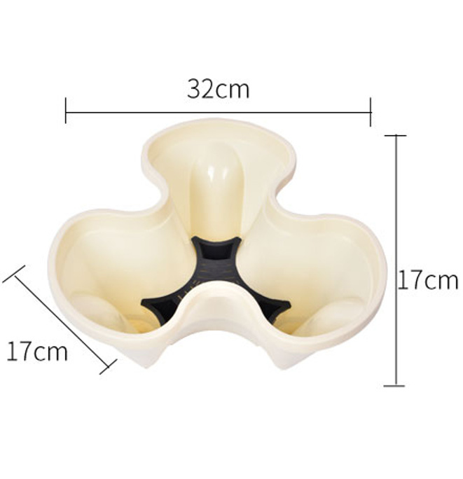 【Unendlich stapelbare, bewegliche】3D-Mehrschicht-Gemüse- und Pflanzenzuchtbox