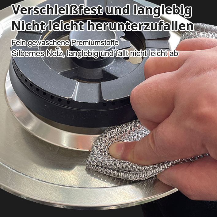 Kraftvolles, doppelseitiges Stahldrahtgewebe zur Fleckentfernung