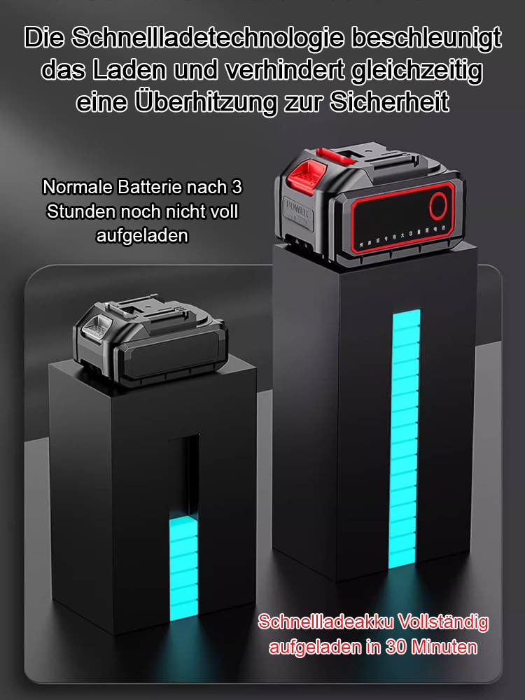 【Eine Maschine ersetzt 10 Personen】Tragbarer Lithium-Akku-Rasenmäher für den Garten🔥Kostenloses Zubehörset inklusive