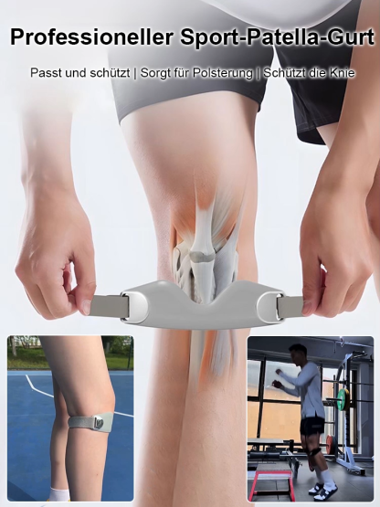 【Empfohlen von Orthopäden und Sportmedizinern】Professioneller Patella-Stoßdämpfer