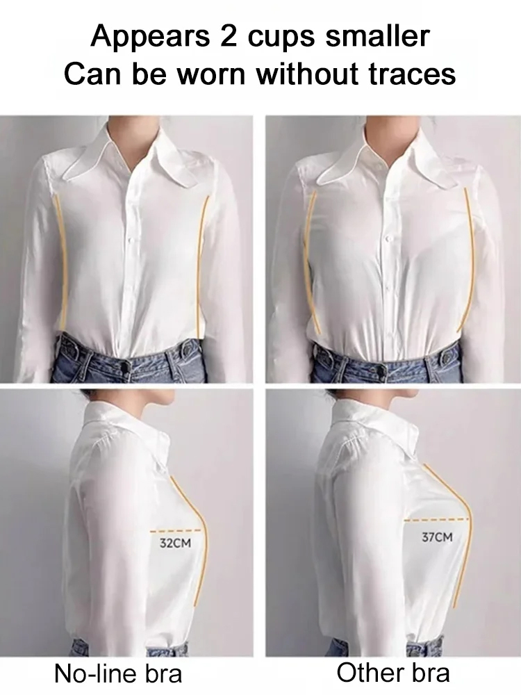 【Medizinische Stufe gegen das Absacken】Ergonomischer, hochelastischer Entlastungs-BH✨Komfortabel und unmerklich wie eine "zweite Haut"