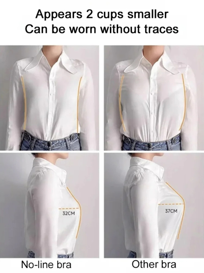 【Medizinische Stufe gegen das Absacken】Ergonomischer, hochelastischer Entlastungs-BH✨Komfortabel und unmerklich wie eine "zweite Haut"