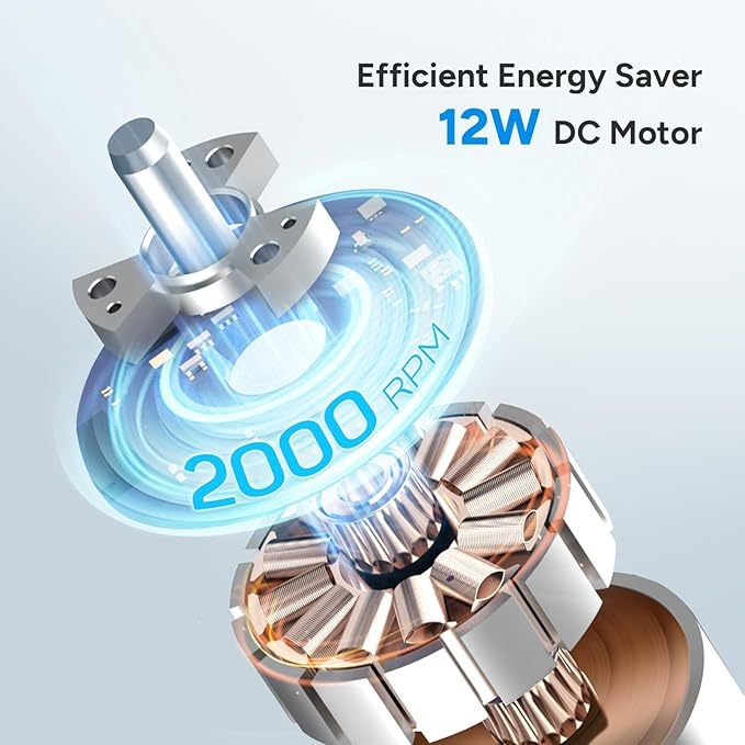 Turmventilator mit 12W DC Motor, Tischventilatoren mit Fernbedienung