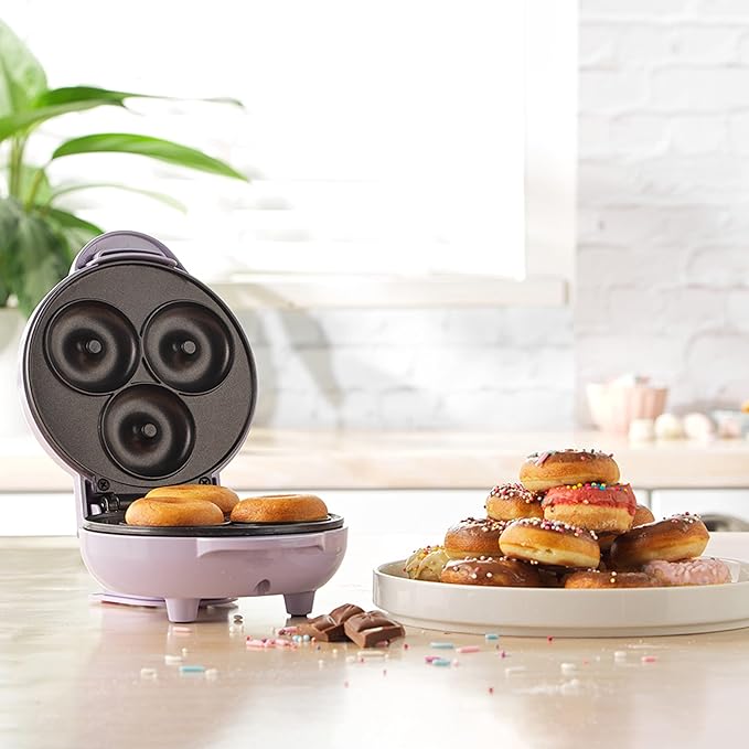 Mini Donut-Maschine,Elektrisch, für 3 Mini-Donuts
