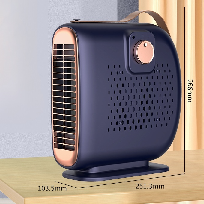 Nur 1 kWh in 3 Tage! Wärmeflüsterlüfter, 250 m² in 3 Sek. erwärmt, stehend & liegend nutzbar.