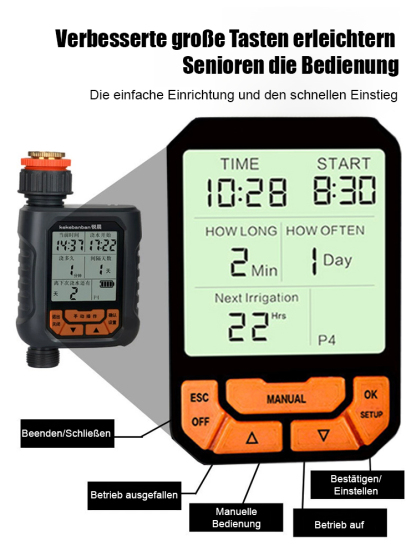 Automatische Bewässerungs-Timer-Blumenbewässerungssystem
