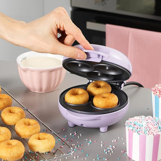 Mini Donut-Maschine,Elektrisch, für 3 Mini-Donuts