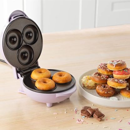 Mini Donut-Maschine,Elektrisch, für 3 Mini-Donuts