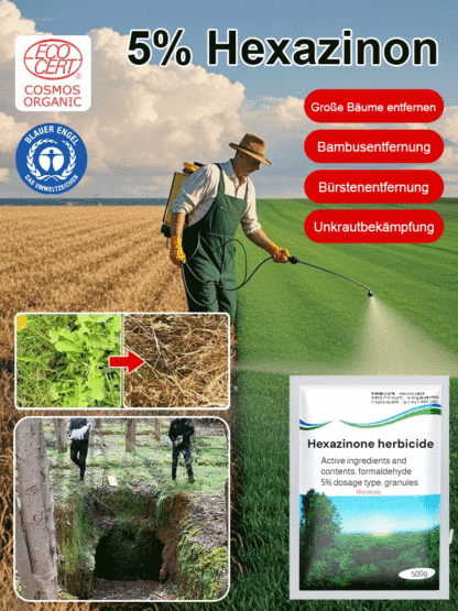 【Starke Arzneimittelwirkung】Cyclozinon-Herbizid 🔥Keine Bodenverschmutzung, keine Schäden an den Pflanzen