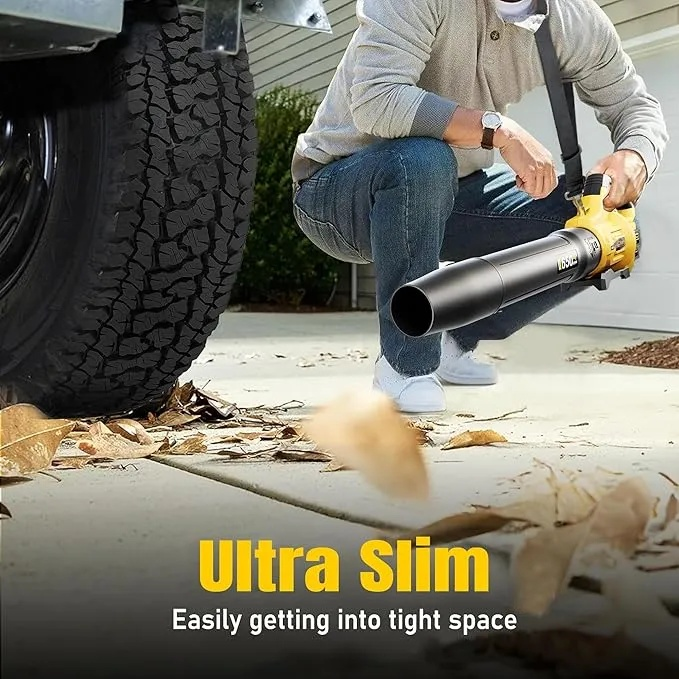  Electric Cordless Leaf Blower，650CFM & 3 Speed Levels