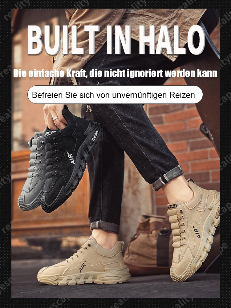 【Von Sportmedizinern empfohlen】Freizeit-Sneaker mit 5 cm dicker Sohle🔥Obermaterial aus italienischem Rindsleder