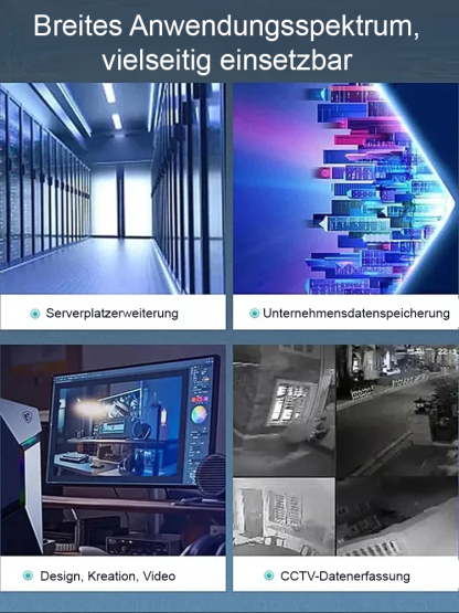 【Kleiner, leichter und schneller】Mobile Hochgeschwindigkeits-Solid-State-Festplatte🚀Wasserdicht, staubdicht und sturzsicher