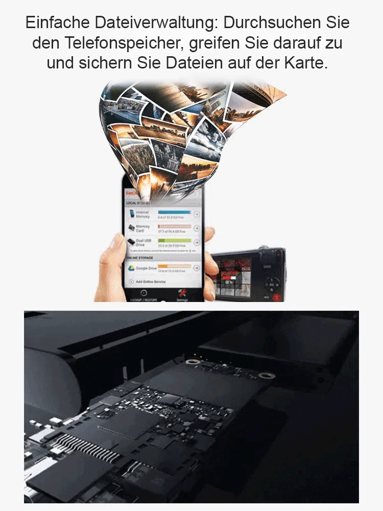【Kleiner, leichter und schneller】Mobile Hochgeschwindigkeits-Solid-State-Festplatte🚀Wasserdicht, staubdicht und sturzsicher