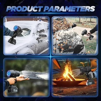  Cordless Leaf Blower Portable Dust Cleaner 