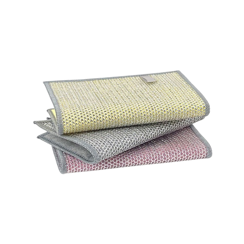 Kraftvolles, doppelseitiges Stahldrahtgewebe zur Fleckentfernung