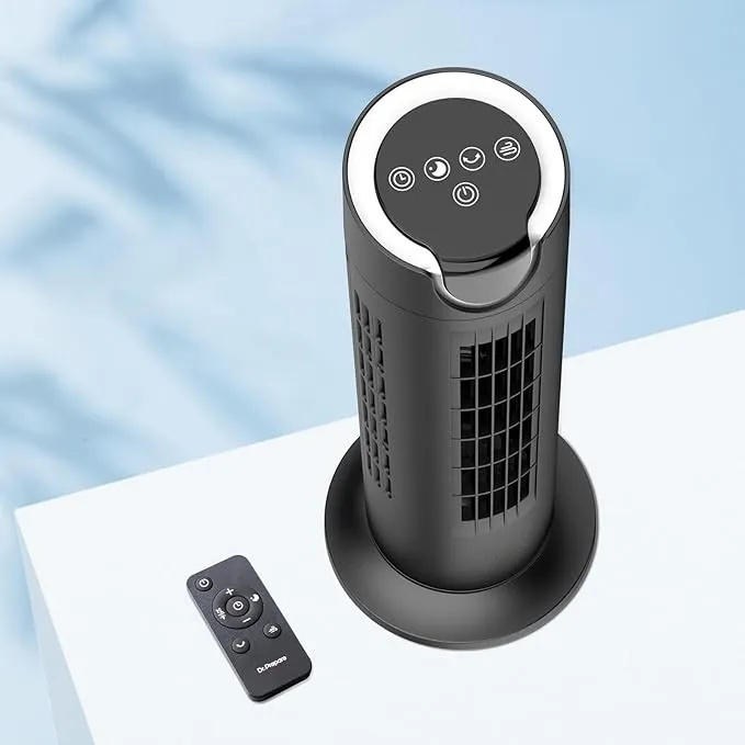 Turmventilator mit 12W DC Motor, Tischventilatoren mit Fernbedienung