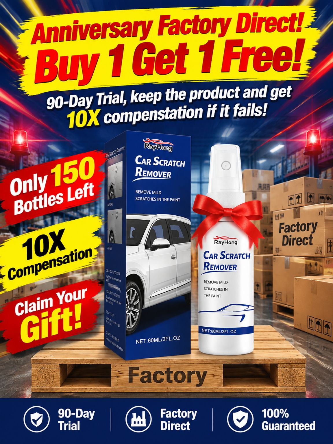 Car Scratch Repair and Care Spray