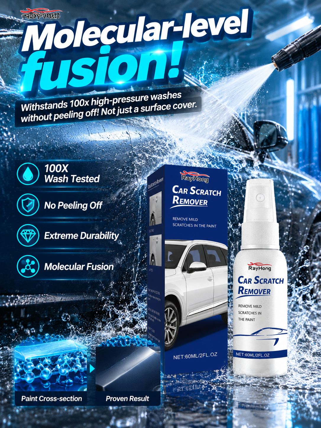 Car Scratch Repair and Care Spray