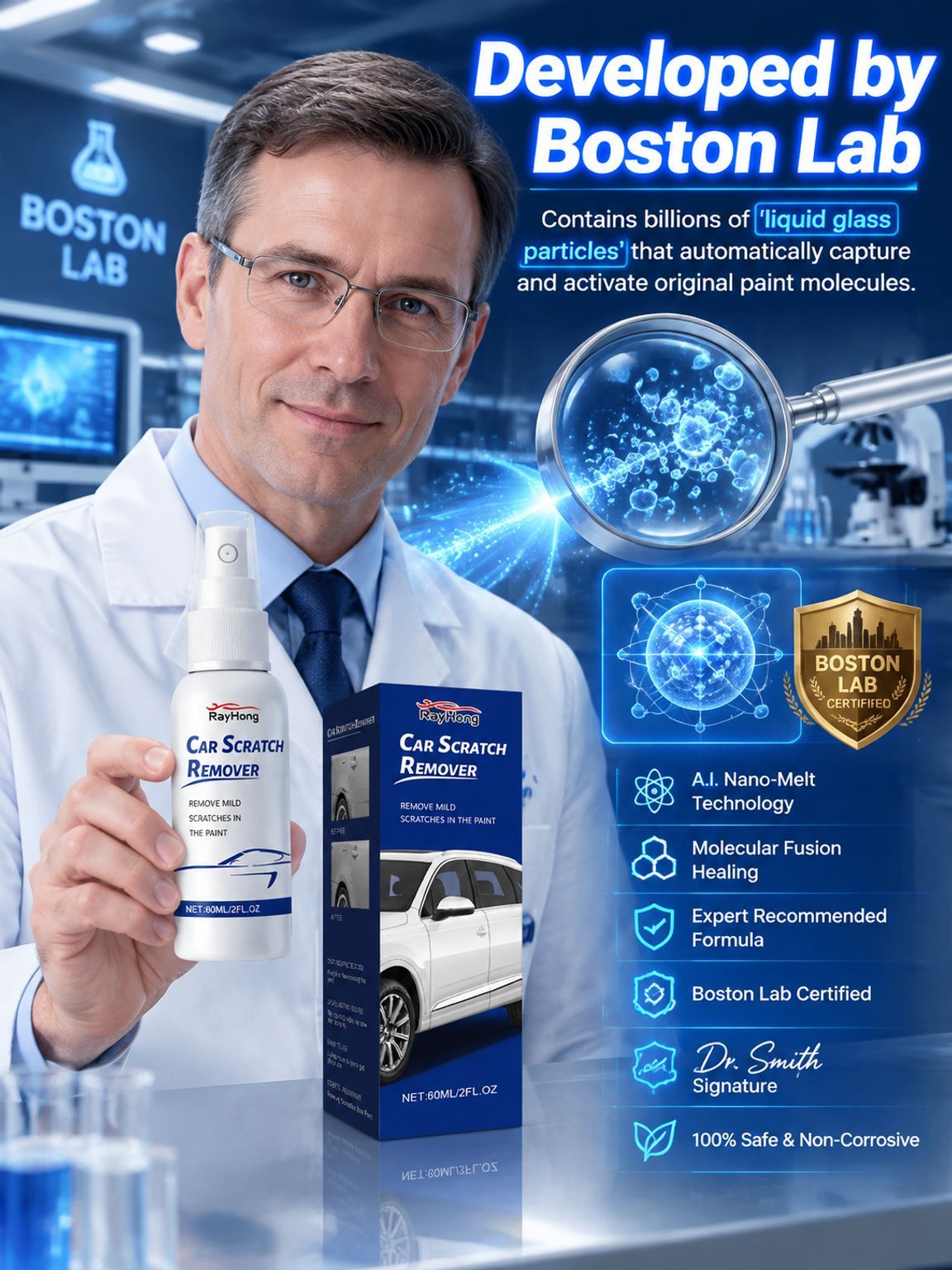 Car Scratch Repair and Care Spray