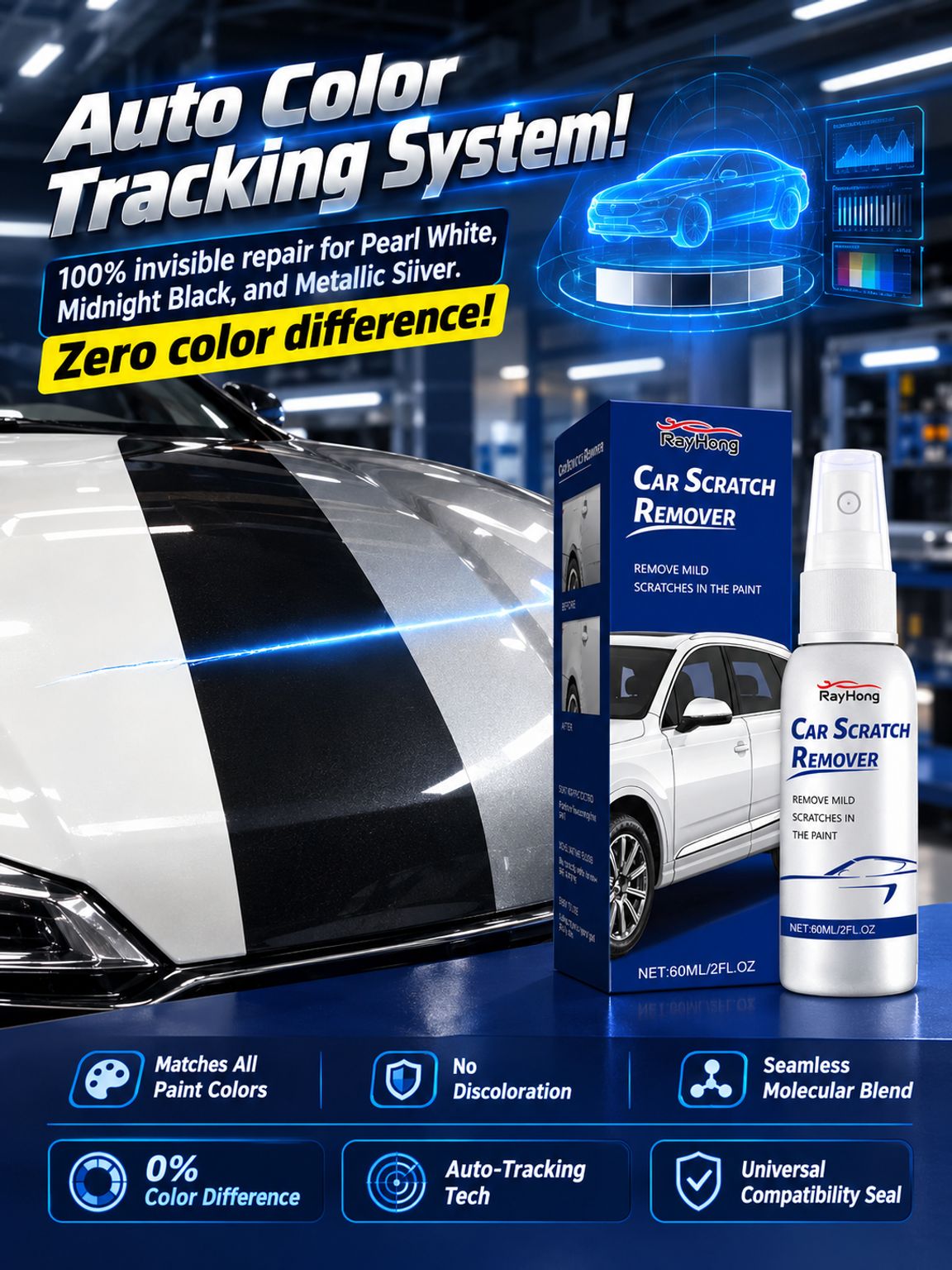 Car Scratch Repair and Care Spray