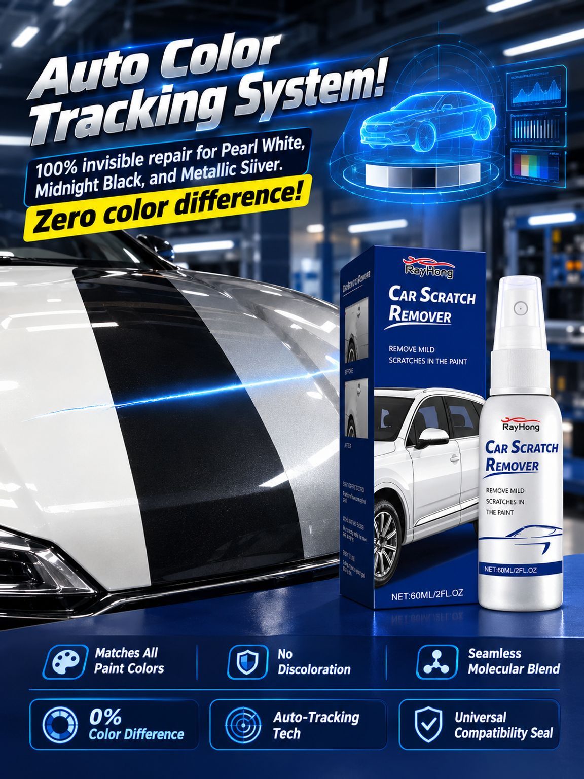 Car Scratch Repair and Care Spray