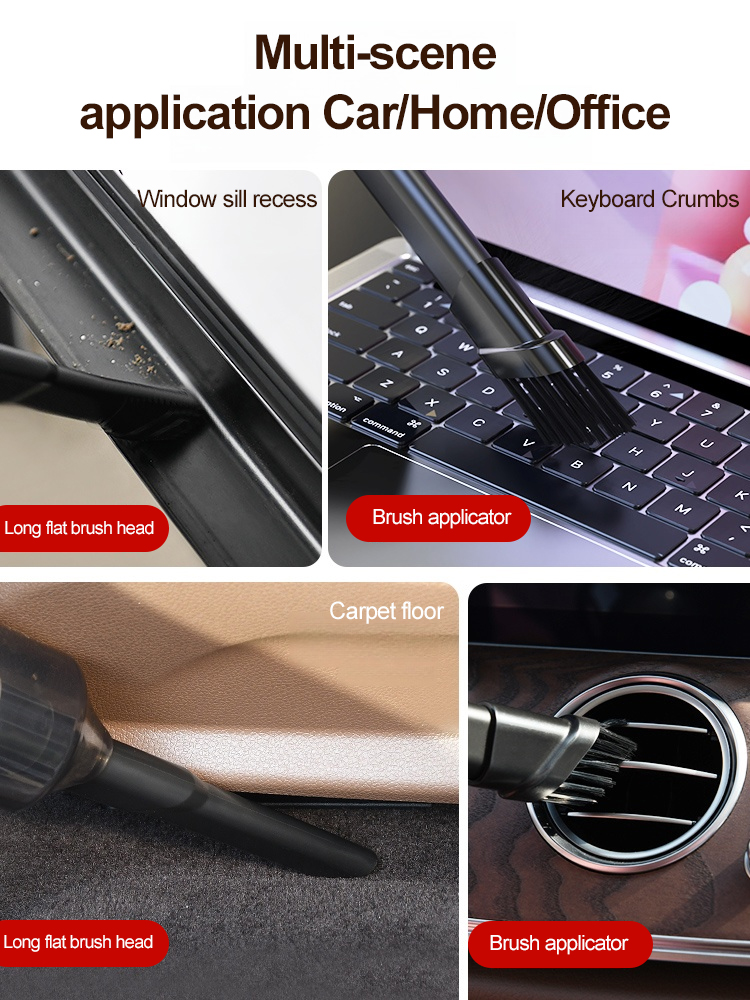 Three in one wireless portable high power vacuum cleaner