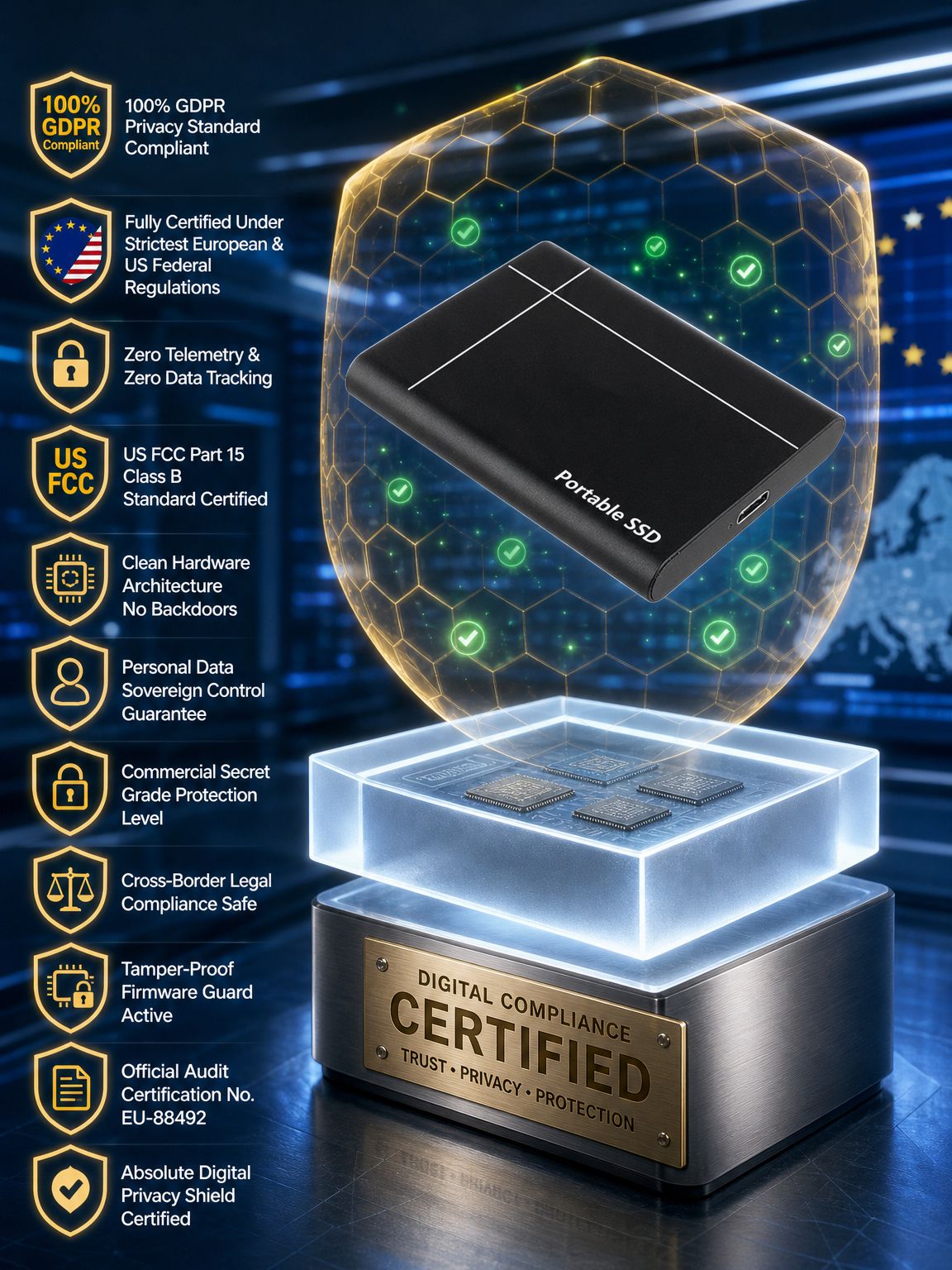 ⚡ Holds 5,000 movies & transfers three 4K movies in 1 second! Get this German pro SSD for the price of a beer! 🏆