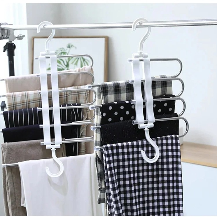 Telescopic 5-in-1 Pants Hanger