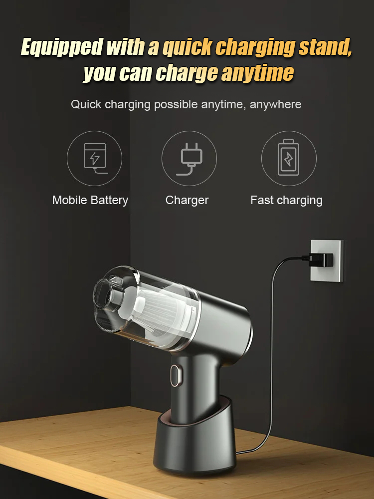 Cordless Handheld Car Vacuum Cleaner