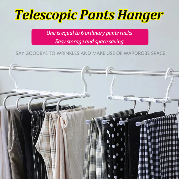 Telescopic 5-in-1 Pants Hanger