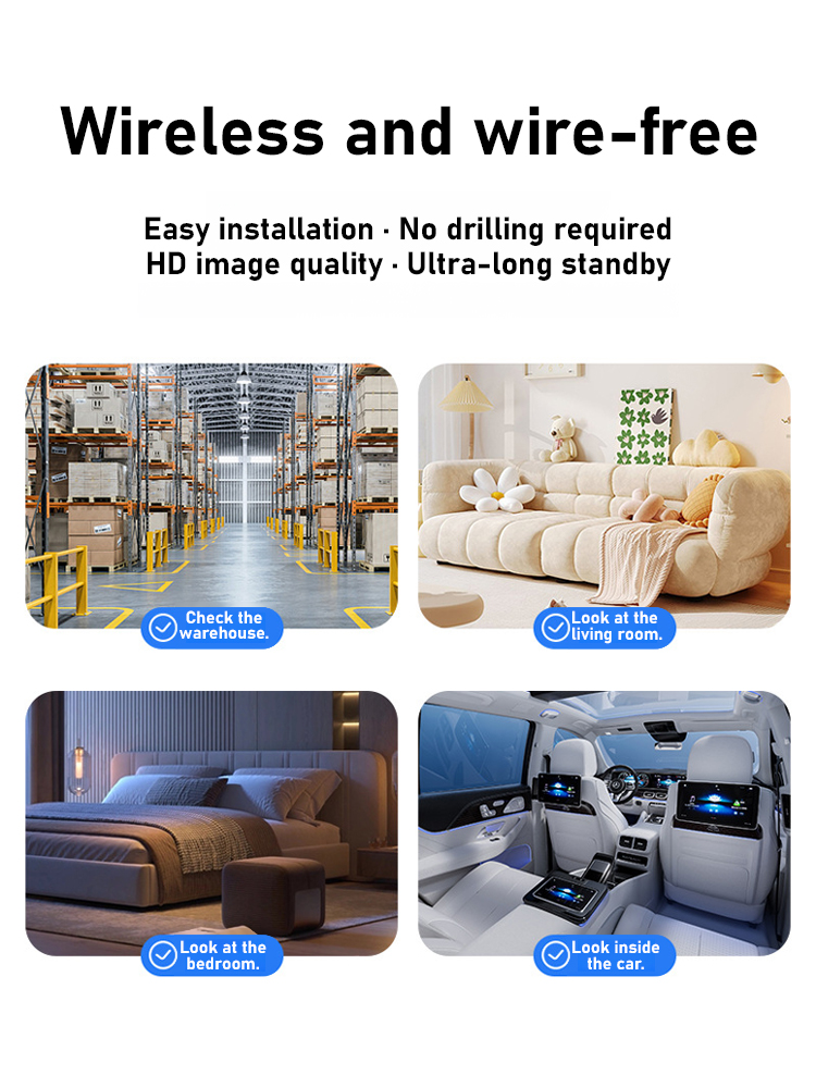 Mini WiFi Remote Surveillance Camera