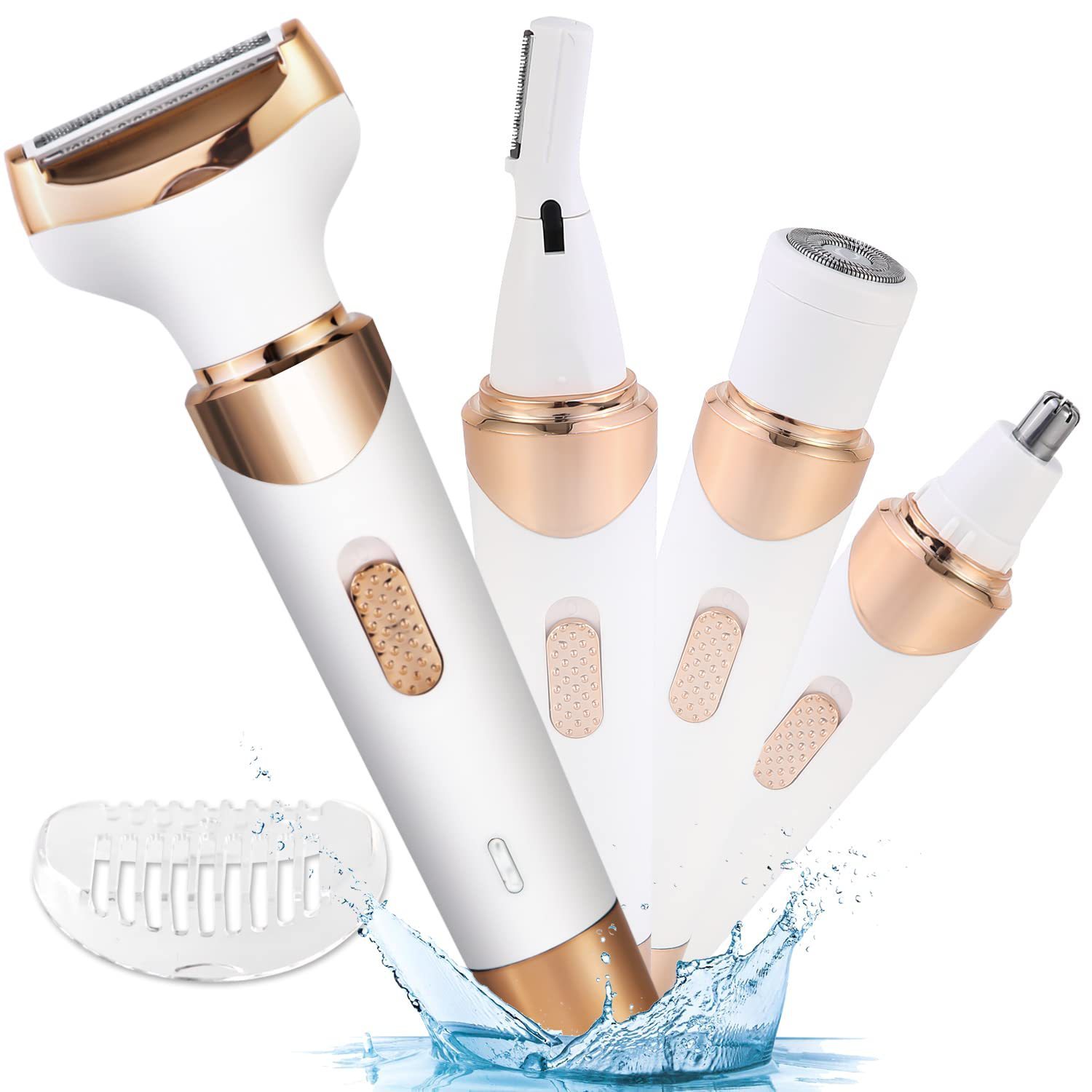 Multifunctional 4-in-1 Electric Hair Removal Kit for Women