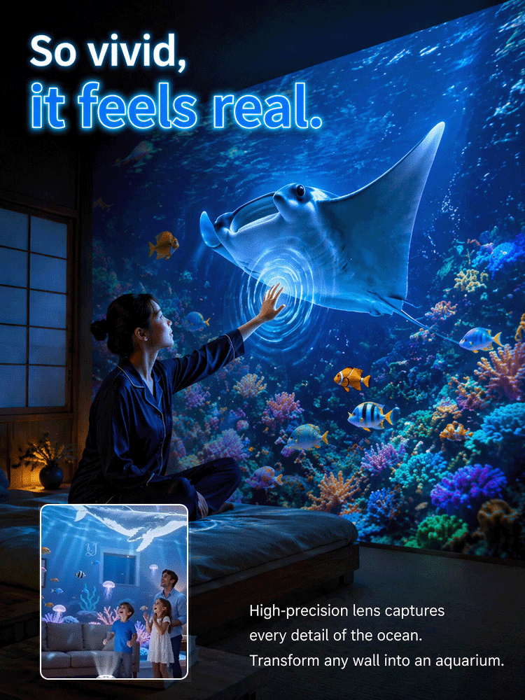 Colorful Dreamy Rotating Projection Lamp
