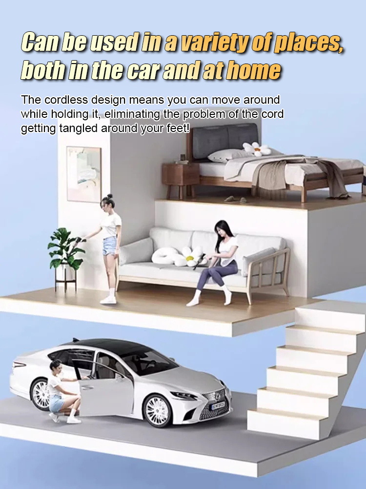Cordless Handheld Car Vacuum Cleaner