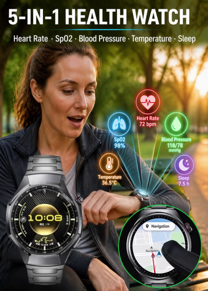 The Best-Selling GT6 Pro Bluetooth Smartwatch for Calls