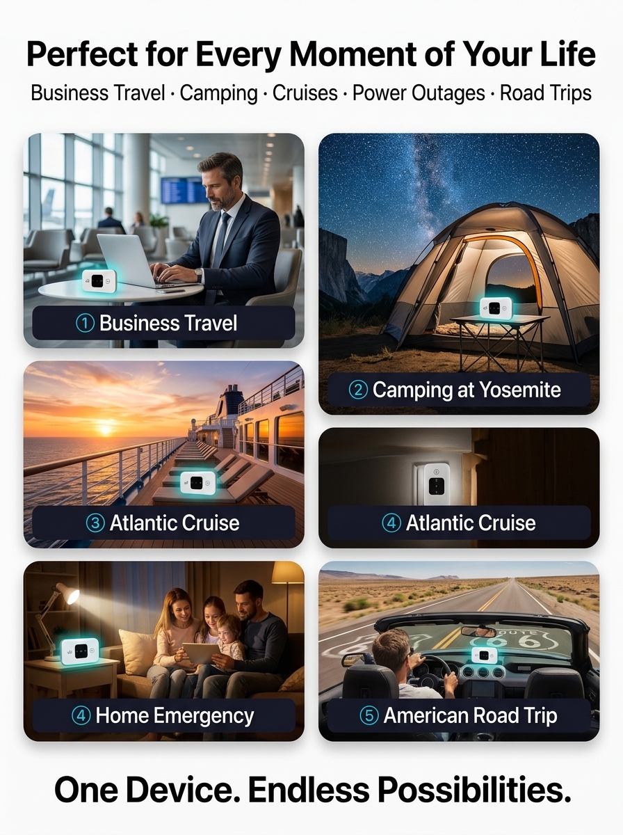 One-Time Purchase for Lifetime Free Global 5G+ Internet