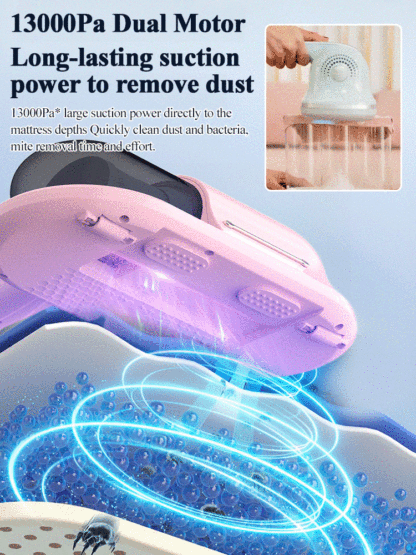Compact High Frequency Blue Light Mite Remover