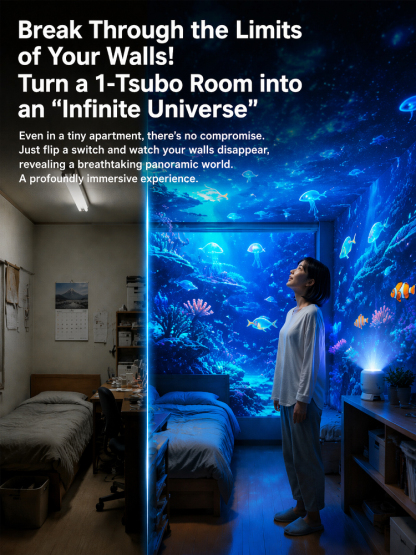 Colorful Dreamy Rotating Projection Lamp