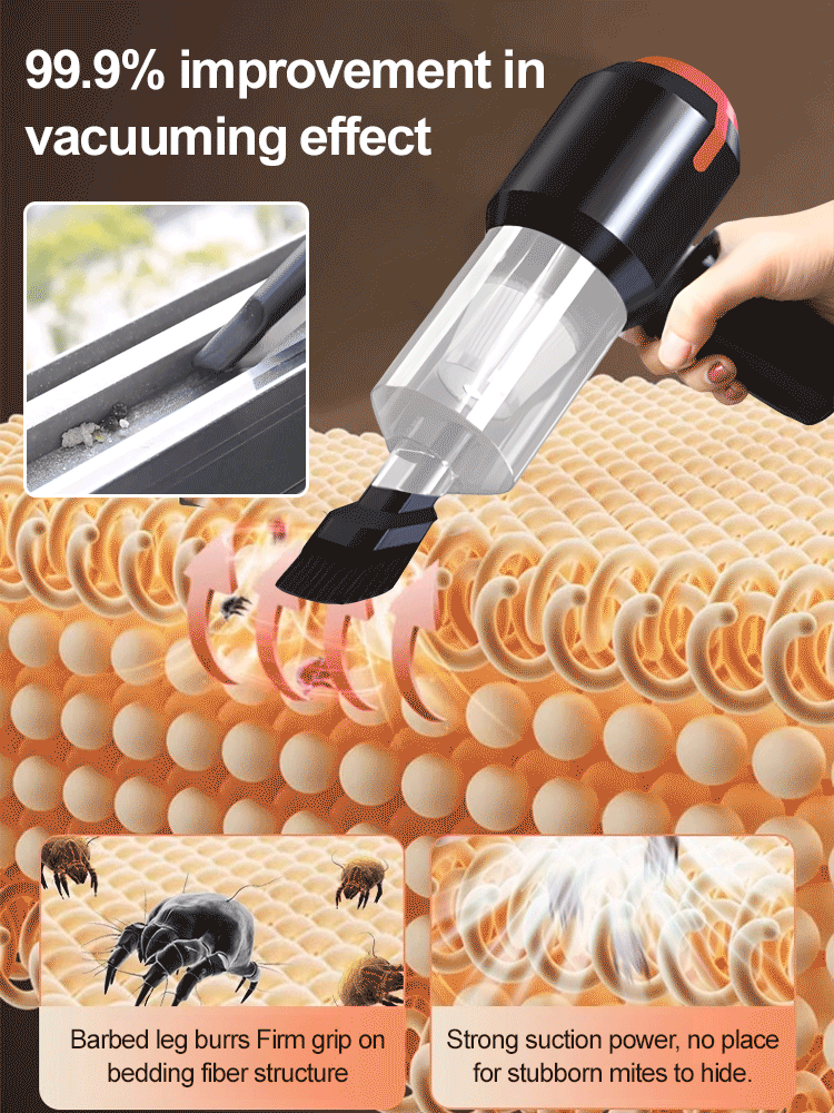 Three in one wireless portable high power vacuum cleaner