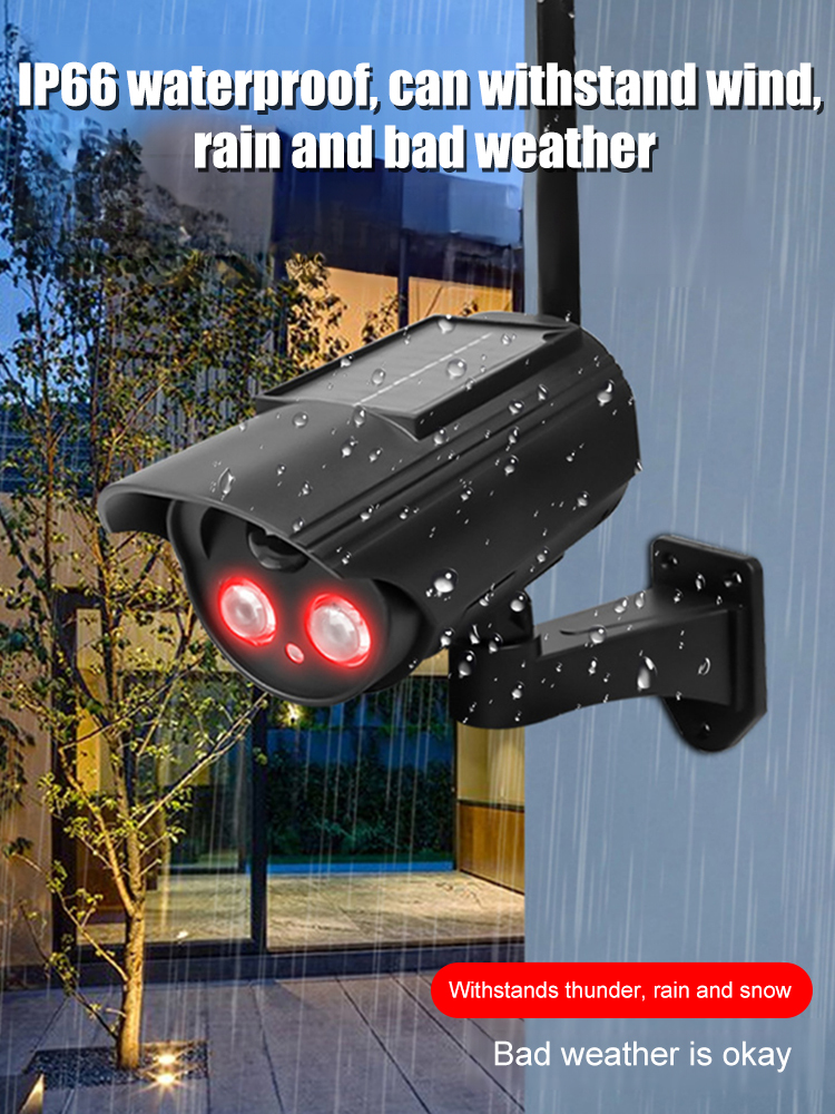 [Human body induction rotation] Simulation solar monitoring light