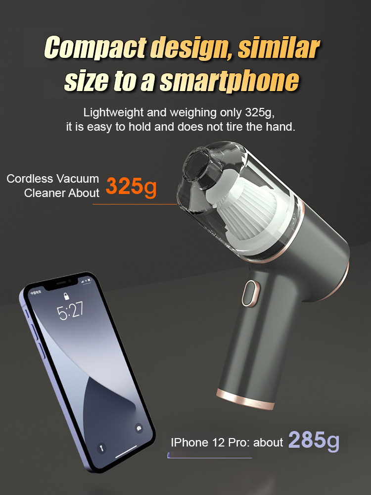 Cordless Handheld Car Vacuum Cleaner