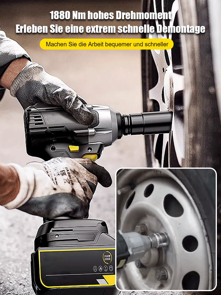 Lithium-Schlagschrauber mit hohem Drehmoment