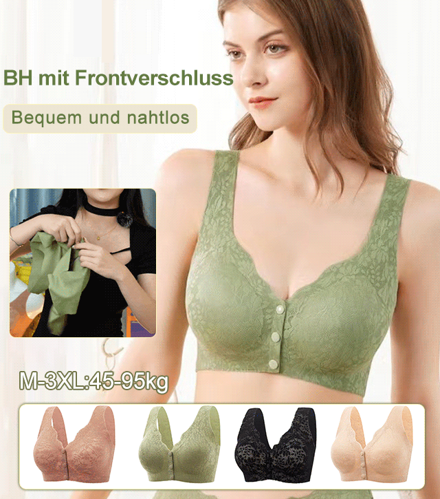 Lace Front Opening Komfort-Unterwäsche