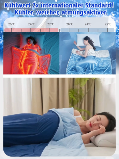 Sofortige Kühlung – Tiefschlaf – Hautfreundliche Bettdecke
