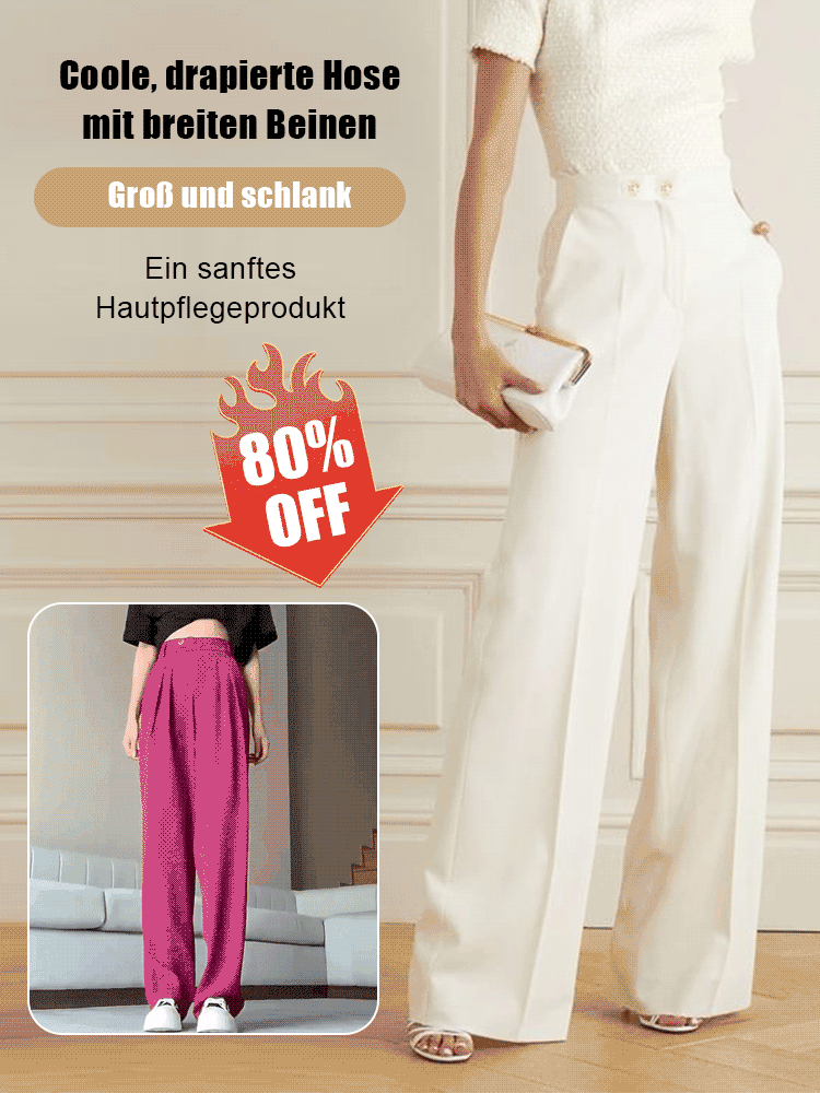 Coole Hose mit weitem Bein und weitem Bein