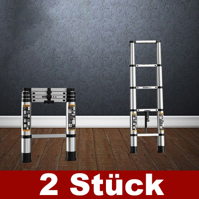 Multifunktionale Teleskopleiter