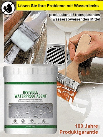 Transparente wasserdichte Wunderwaffe