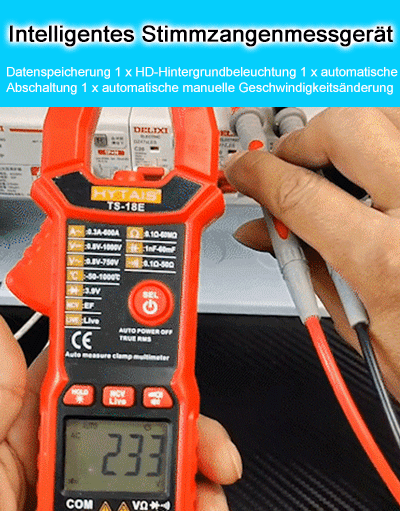 [1 Sekunde Nutzungsgeschwindigkeit] Automatische digitale Klemmlehre