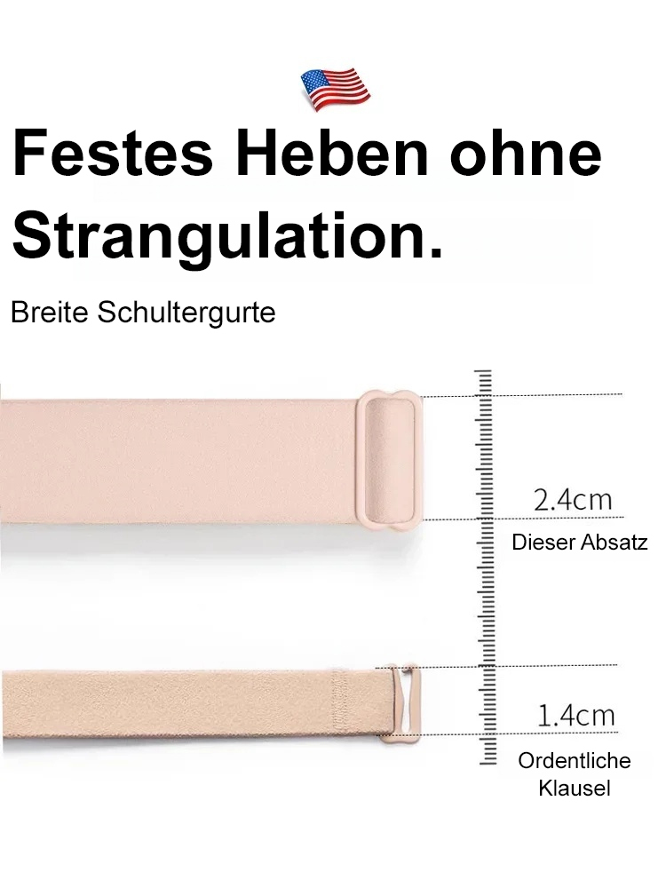 Anti-Sagging-BH für große Brüste mit Zweitbrust